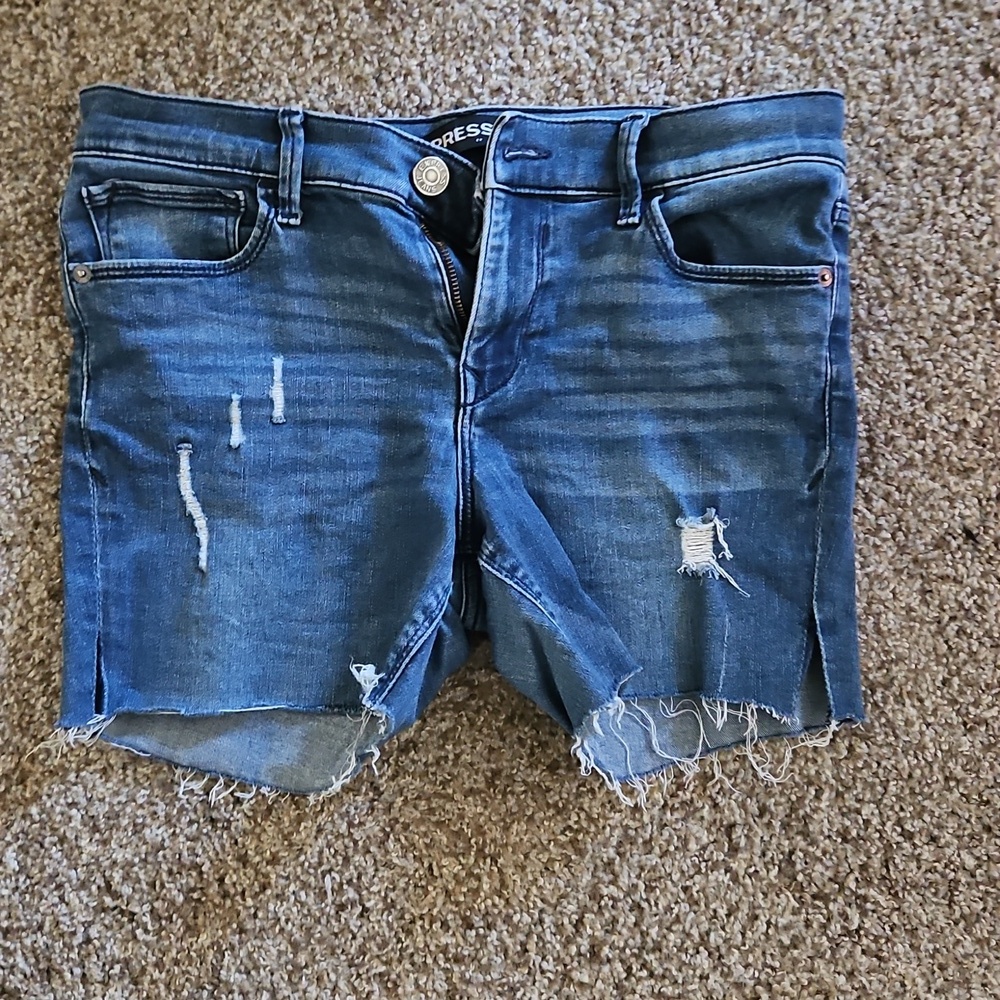 Express Dark Blue Denim Jeans